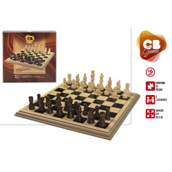 CB Games- Ajedrez Madera 30x30 cm