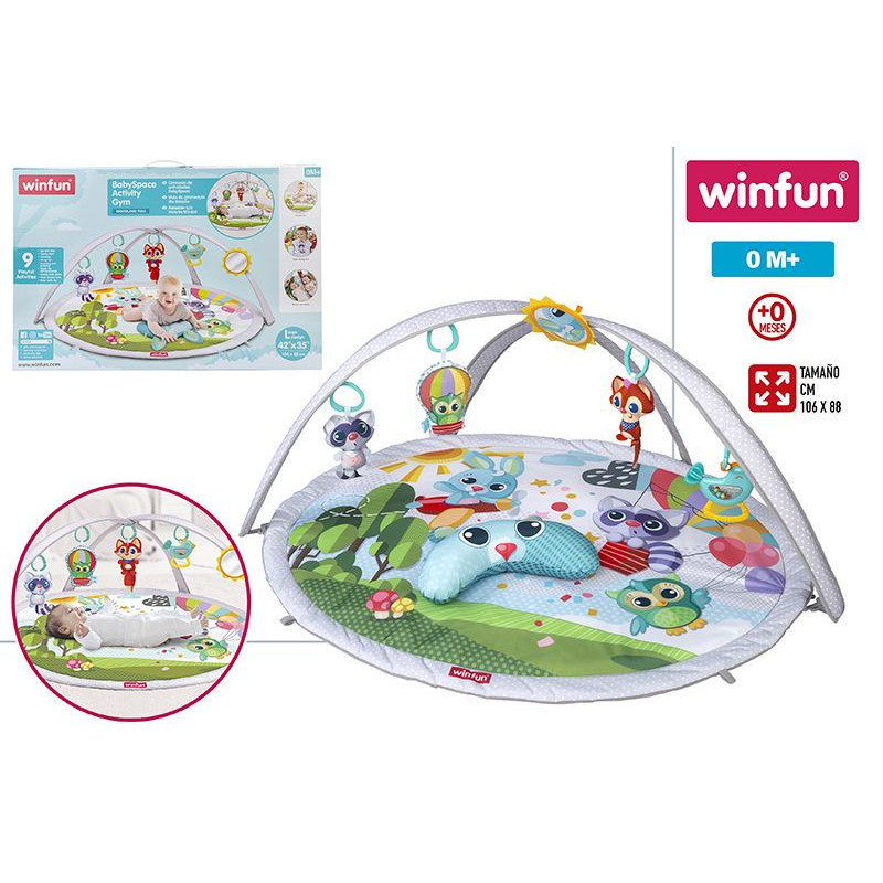 Winfun- Alfombra Actividades Bosque