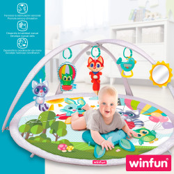 Winfun- Alfombra Actividades Bosque
