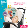 Winfun- Móvil Cuna Bosque 3 en 1