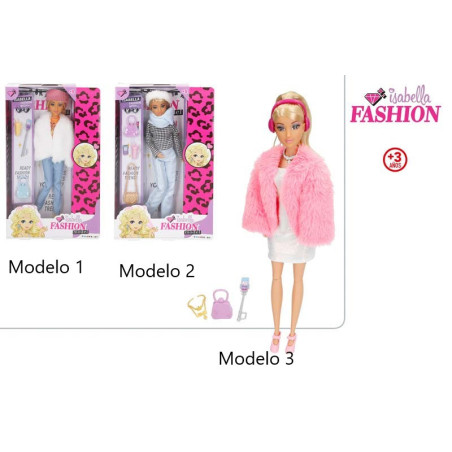 Isabella Fashion - Muñeca Isabella Maniqui