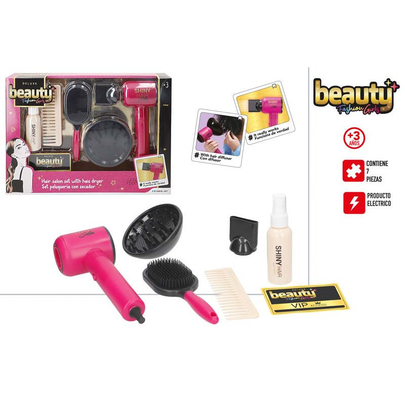 Set de Peluqueria con Secador
