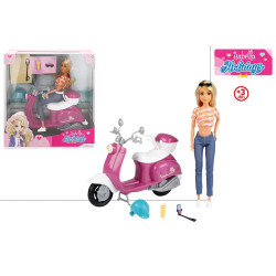 Isabella Holidays - Muñeca Isabella con Scooter