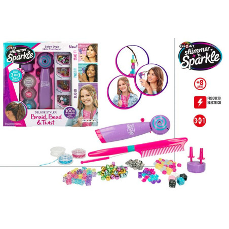 Shimmer Sparkle- Estudio Peinado 3 en 1