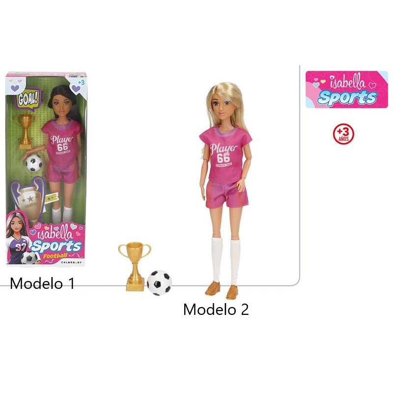Muñeca Isabella Futbolista