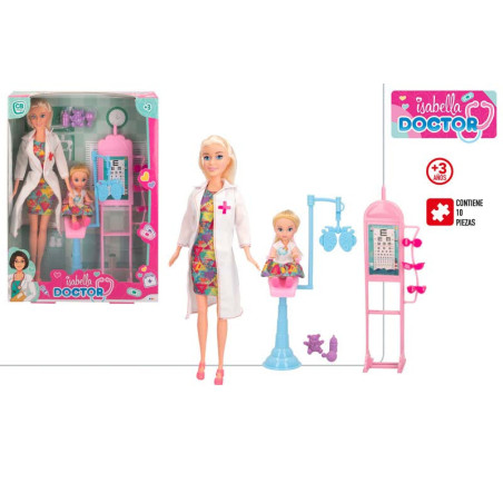 Isabella- Set Muñeca Doctora