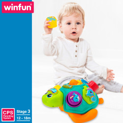 Winfun - Arrastre Musical Tortuga Luz&Sonidos