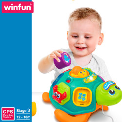 Winfun - Arrastre Musical Tortuga Luz&Sonidos