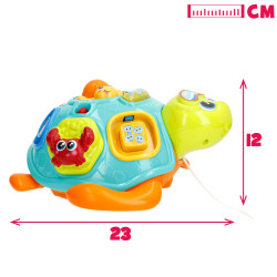 Winfun - Arrastre Musical Tortuga Luz&Sonidos