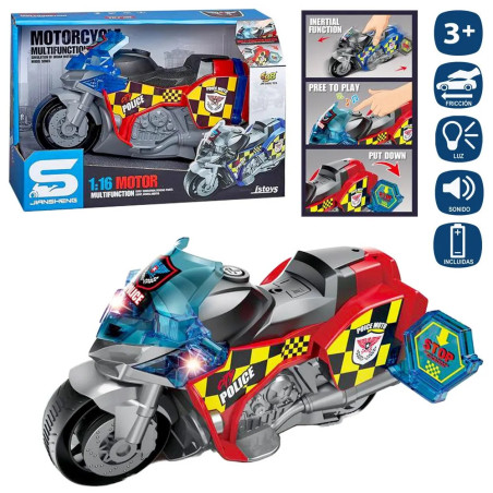 Moto Megafriccion Luz y Sonido