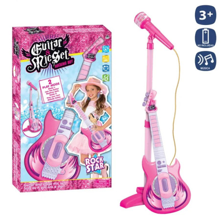 Guitarra con Microfono 56cm