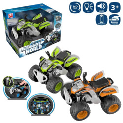 Quad  Megafricción Metal C/Luz