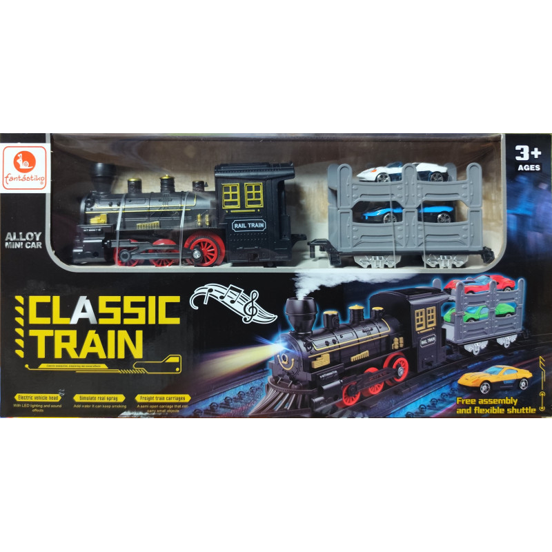 Pista Tren Vagon Portacoches