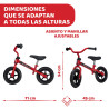 Chicco - Bicicleta Sin Pedales Roja