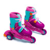 Patines En Línea Rosa Convertibles