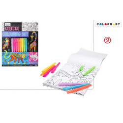 Set de Colorear Neon