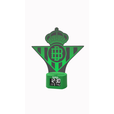 Despertador Luz Escudo Real Betis