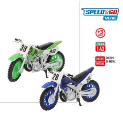 Speed&Go-Pack 2 Motos Todo Terreno Metal 2/S