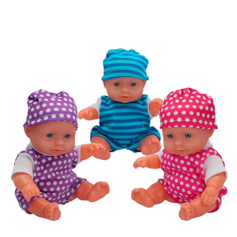 Pitusos- Set 3 Bebes 20 cm