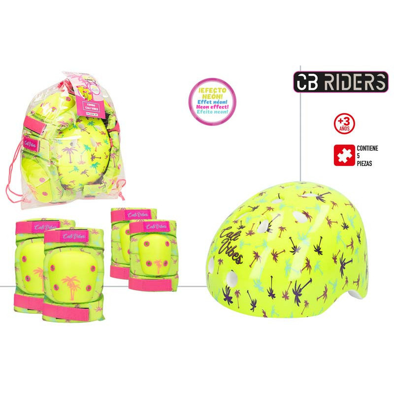 CB Riders- Combo Casco Y Protecciones