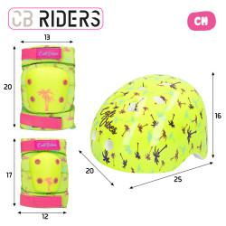 CB Riders- Combo Casco Y Protecciones