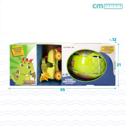 Patines Dragón con Casco 3D