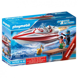 Playmobil Speedboat Racer