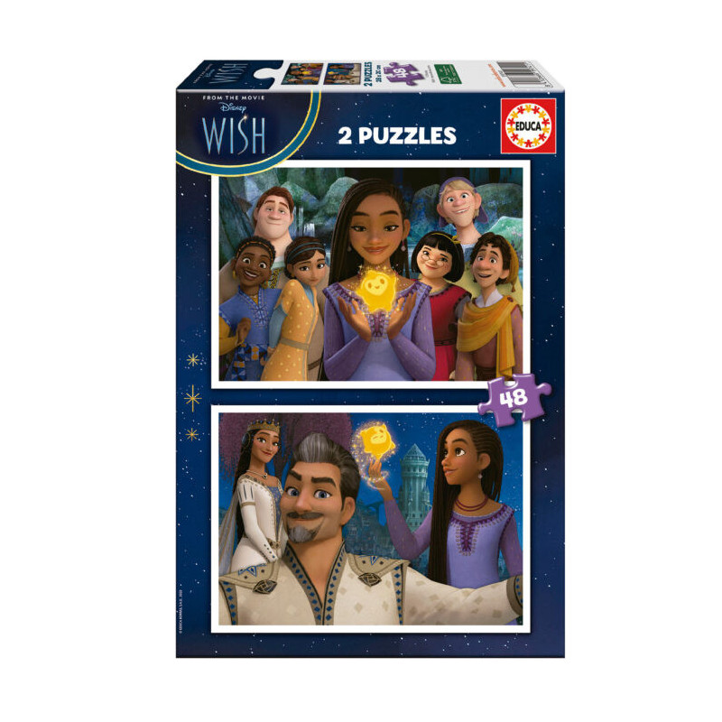 Puzzle 2x48 pcs Wish