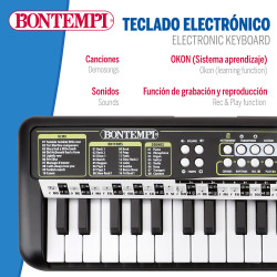 Bontempi-Organo Electronico 37 teclas