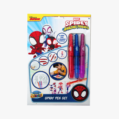 Set de Papelería Aerógrafos Spidey