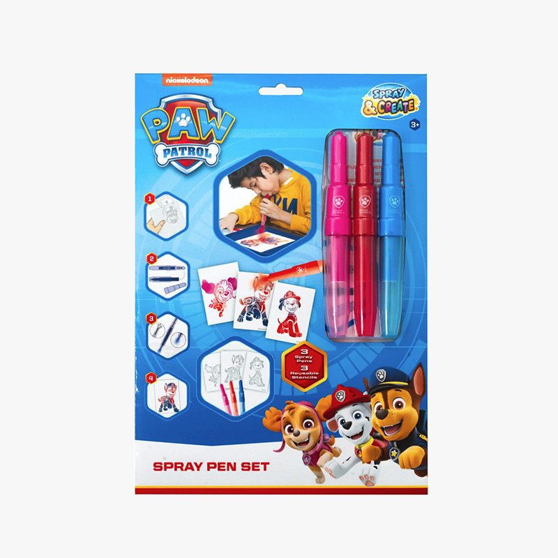 Set de Papelería Aerógrafos Patrulla Canina