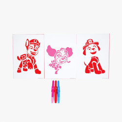 Set de Papelería Aerógrafos Patrulla Canina