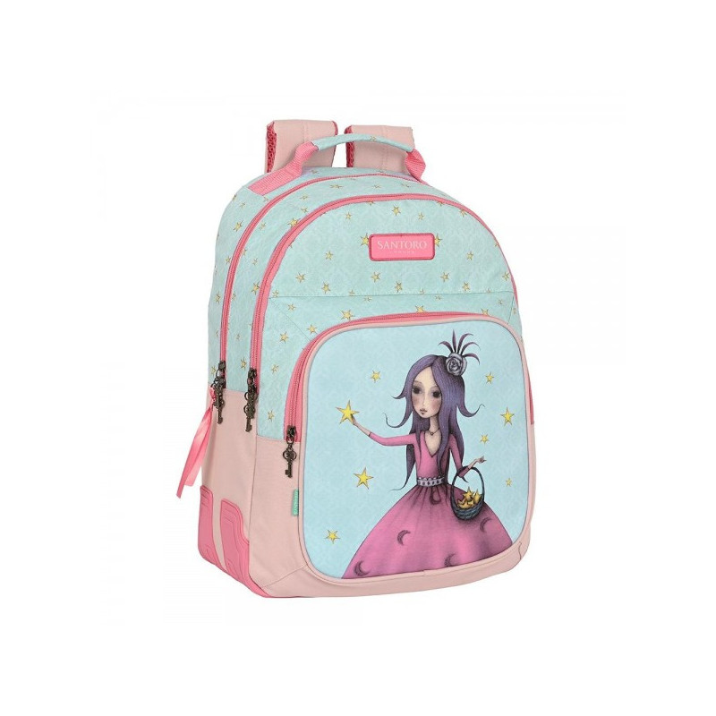 Mochila Triple Adaptable a Carro Santoro 42 cm