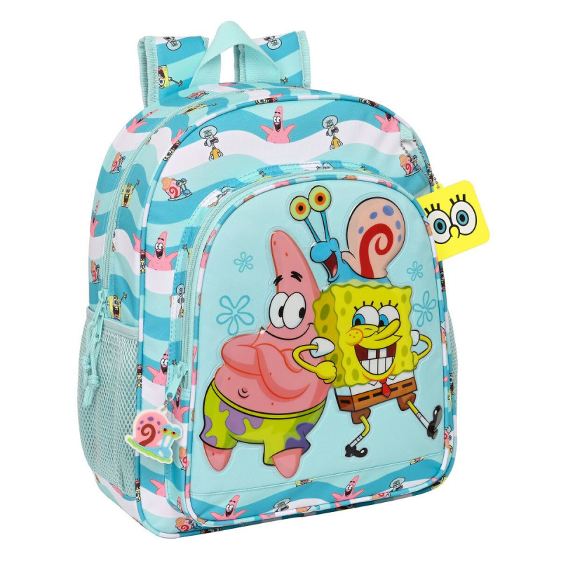 Mochila Escolar Bob Esponja 39cm