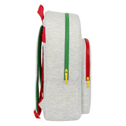 Mochila Escolar Adaptable A Carro Benetton Pop 43 cm
