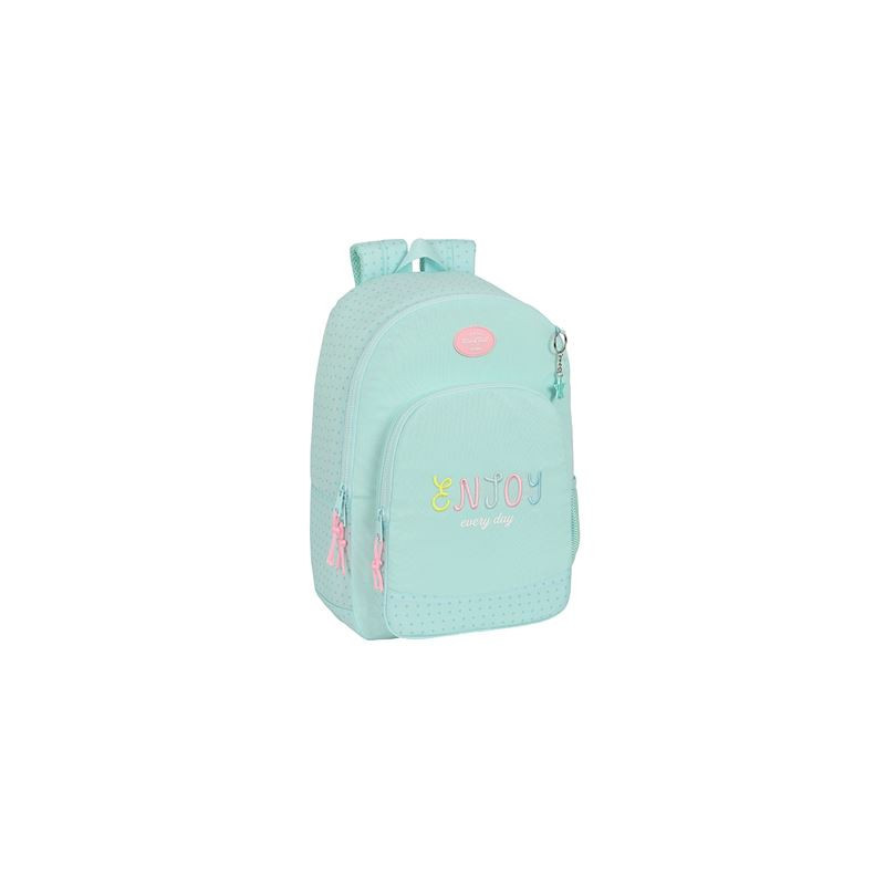 Mochila Adaptable a Carro Reciclado Blackfit8 "Enjoy" 46cm