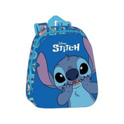 Mochila Preescolar 3D Stitch 33 cm