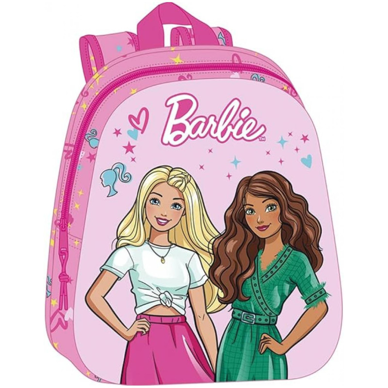 Mochila Preescolar 3D Barbie