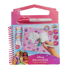 Libro de Dibujo Mágico Canenco Pinta con Agua Princesas Disney