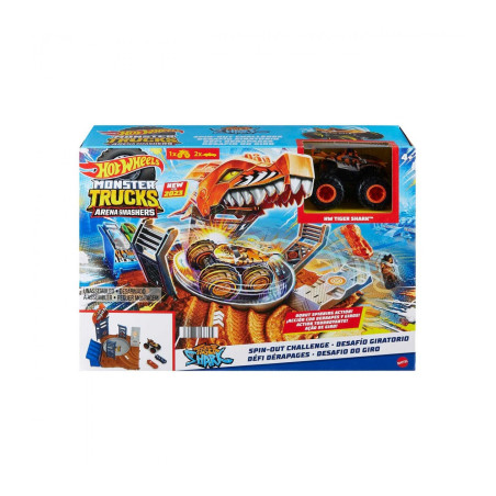 Monster Trucks Arena Smashers Desafío Giratorio Hotwheels