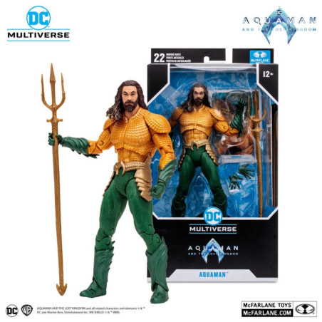 Figura Dc Multiverse Aquaman 18 Cm