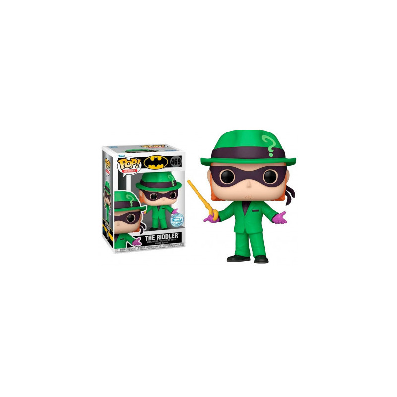 DC Comics Series Figura POP! Heroes Vinyl Riddler(Arkhamverse) 9 cm