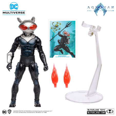 Aquaman y el Reino Perdido Figura DC Multiverse Black Manta 18 cm