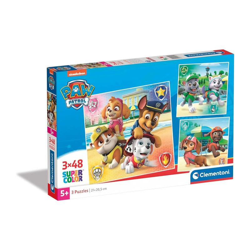 Puzzle Patrulla Canina 3x48 Pzs