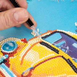 Diamantiny Coche  Escarabajo Amarillo 3000 gemas