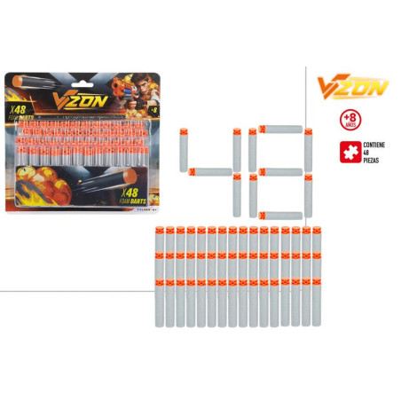 V-Zone 48 Dardos Espuma