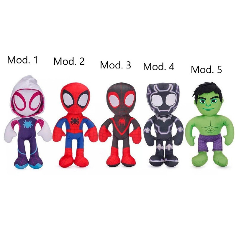 Peluche Spidey and his Amazing Friends 30cm