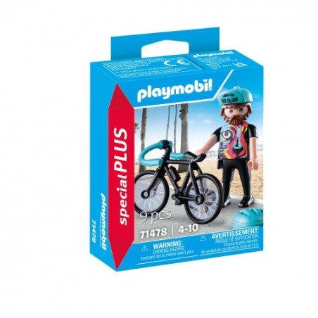Playmobil Ciclista de Carretera