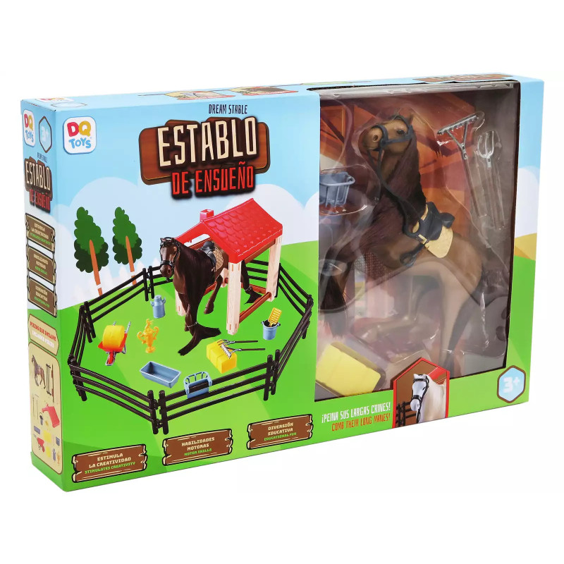 Establo Caballo con Accesiorios