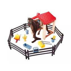 Establo Caballo con Accesiorios